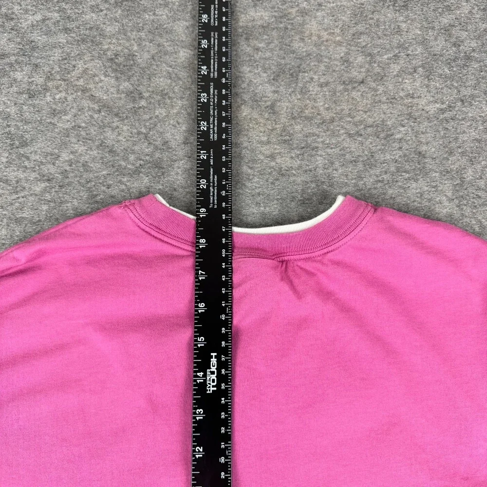 Nike Sportswear Sneaker10 Icon Clash Oregon Crop T-Shirt Pink Womens Medium M *